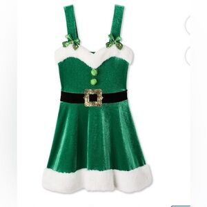 NWT Women’s Velvet Christmas Elf Dress